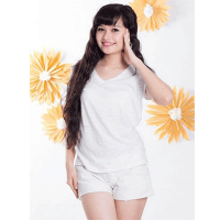 Áo thun cổ tim NPS-17124