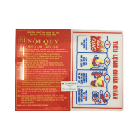 Nội quy+Tiêu Lệnh PCCC, khổ 330x450mm NPS-19158