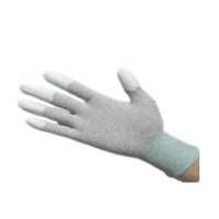 Găng tay chống tĩnh điện sợi Cacbon phủ PU ngón tay NPS-18740