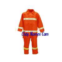 Quần áo chống cháy Nomex Cam NPS-18088